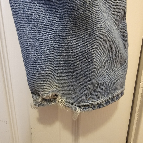 Carhartt Men's Denim Straight Jeans - Light Blue - Picture 5 of 7